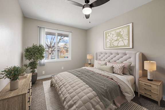 Luxury Bedroom at Beach South at the Lake, Minnesota