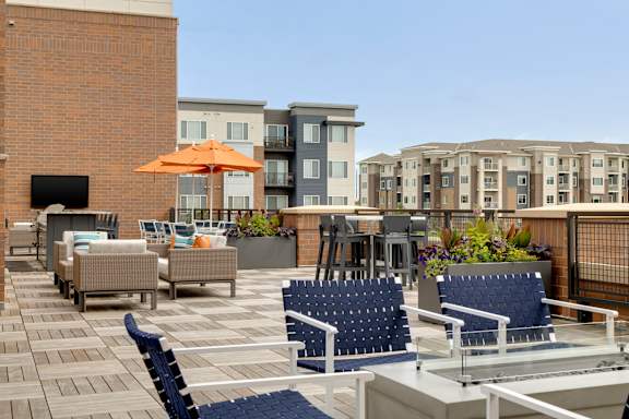 Rooftop Plaza at Galante at Parkside, Minnesota