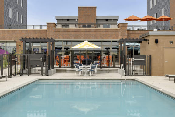 Swimming Pool at Galante at Parkside, Apple Valley, MN