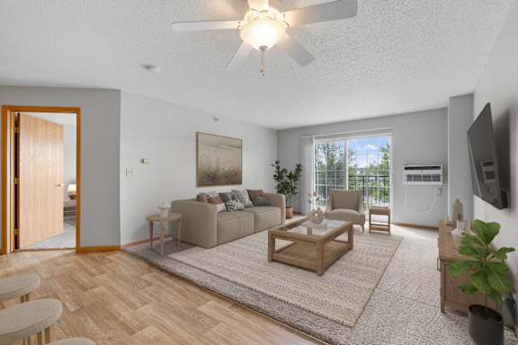 Azalea One Bedroom One Bathroom Floor Plan at The Preserve at Commerce in Rogers, MN 55374