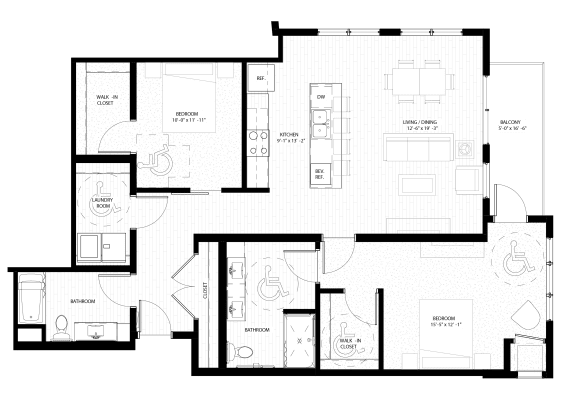 Nuvelo at Parkside Apartments in Apple Valley, MN Floor Plan