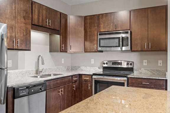 Gabella at Parkside Apartments in Apple Valley, MN Kitchen