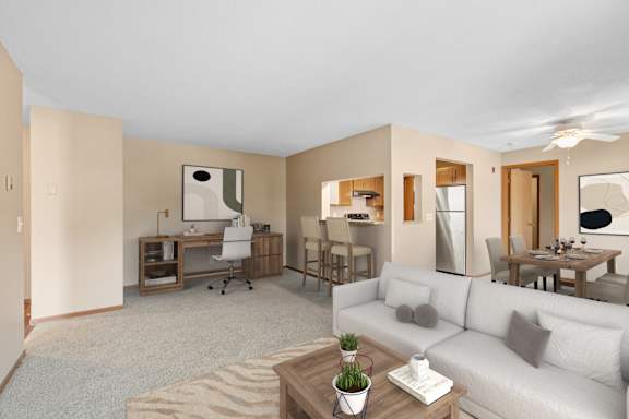 Evans Meadows Apartments in Elk River, MN 2 Bedroom 2 Bath