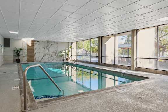 Indoor Pool at The Edina Towers, Edina, Minnesota
