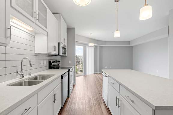 Kitchen at Galante at Parkside, Apple Valley, MN
