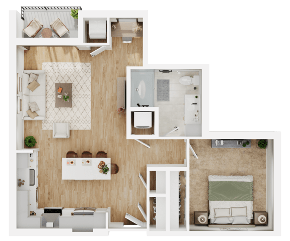 A2 Floor Plan at Lilia, Lilydale, 55118