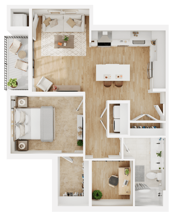 A7 Floor Plan at Lilia, Lilydale