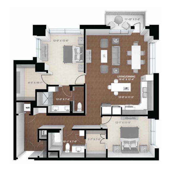 Clinton Floor Plan at Expo, Minnesota