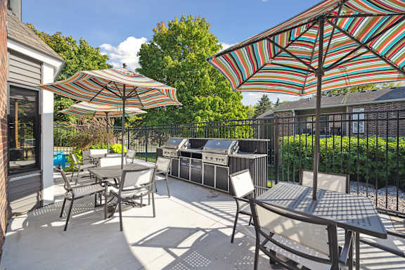 Grilling Area at Eden Commons, Minnesota