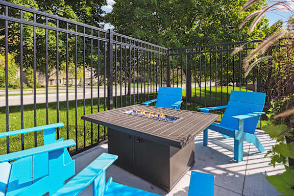 Firepit Patio at Eden Commons, Eden Prairie
