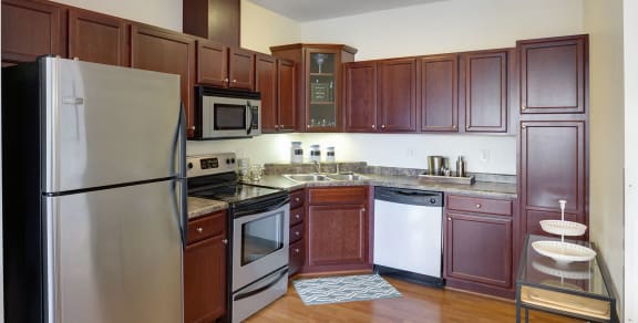 The Gables at Park Pointe Apartments in St. Louis Park, MN Stainless Steel Kitchen