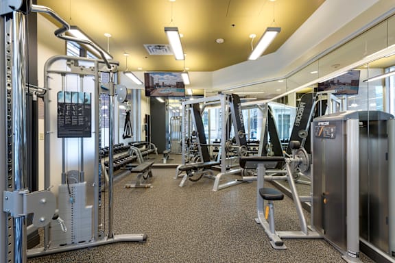 Fitness Center at Galtier Towers Apartments, St. Paul, MN, 55101