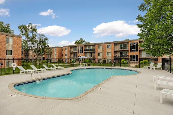 Outdoor Pool at Garden Grove, New Brighton, Minnesota