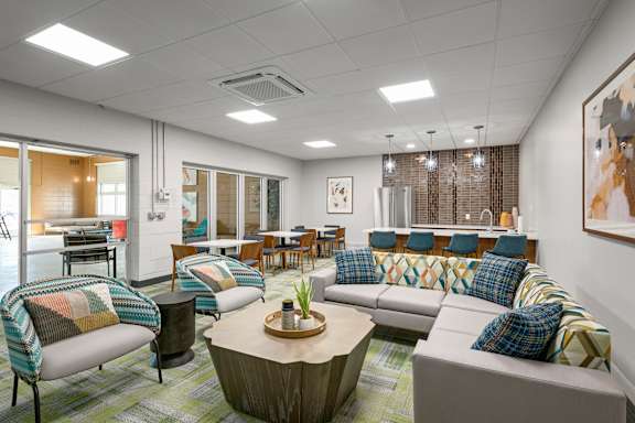 Community Room at Hamline Terrace, Roseville, Minnesota