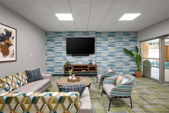 Community Room at Hamline Terrace, Roseville, Minnesota