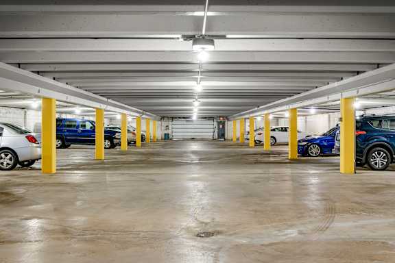 Underground Parking Garage at Hamline Terrace, Roseville, Minnesota