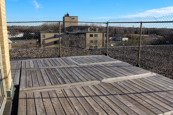 Backyard at Park Towers, St. Louis Park