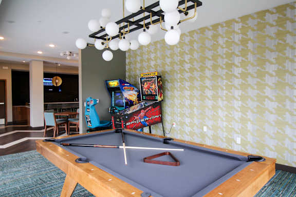 Game Room at Nuvelo at Parkside, Apple Valley, MN, Minnesota, 55124