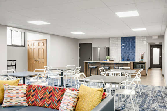Community Room at Medicine Lake Apartments, Plymouth
