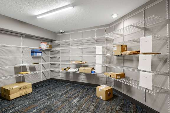Package Room at Medicine Lake Apartments, Plymouth, MN
