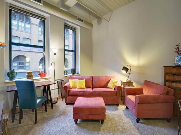 Oversized Windows In Select Homes at Lowertown Lofts, Minnesota