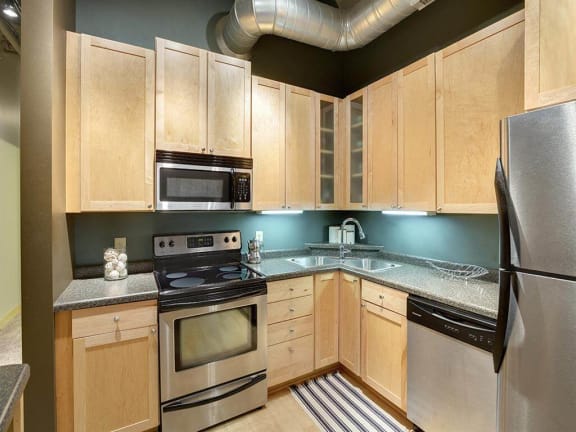 Maple Cabinetry at Lowertown Lofts, St. Paul, 55101