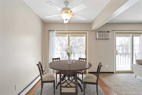 Modern Dining Room at Beach South at the Lake, Robbinsdale, 55422