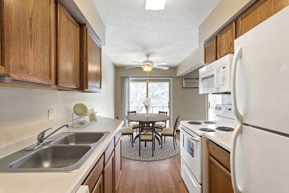 Modern Kitchen at Beach South at the Lake, Robbinsdale, MN
