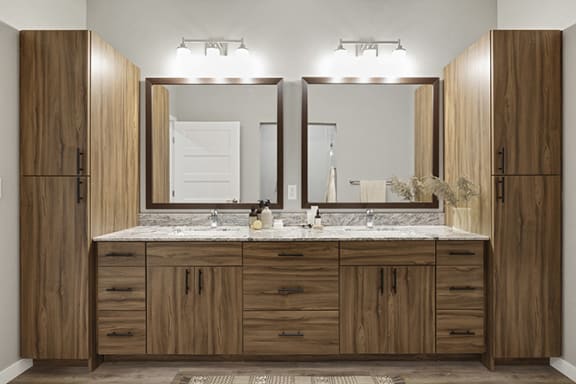 Lights, sink at Nuvelo at Parkside, Apple Valley