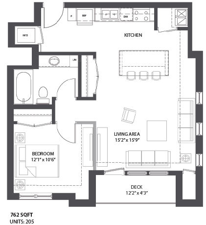 Floorplan J2 at The Palmer, Minnesota
