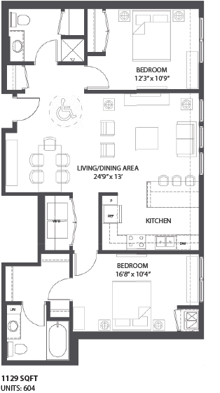 Floorplan N Floorplan N at The Palmer, Minneapolis, 55401