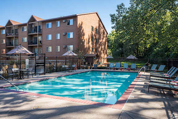 Outdoor Pool at The Gables at Park Pointe, St. Louis Park, MN, 55426