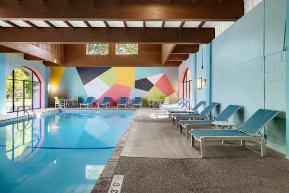 Indoor Pool at Pebblebrook Court, Bloomington