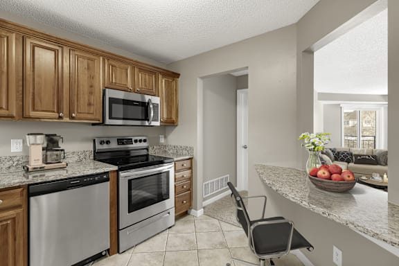 Stainless Steel Appliances at The Riverwood, Lilydale, MN, 55118