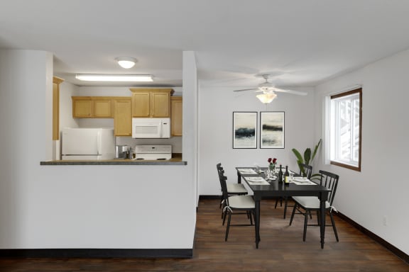 Central Heat and Air Included at The Kendrick, MN, 55108