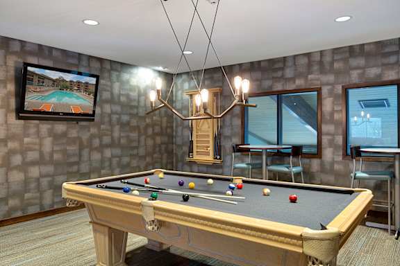 Willow Creek Apartments in Plymouth, MN 55441 Billiard Room