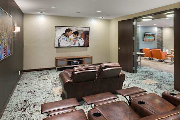 Willow Creek Apartments in Plymouth, MN 55441 Theater Room