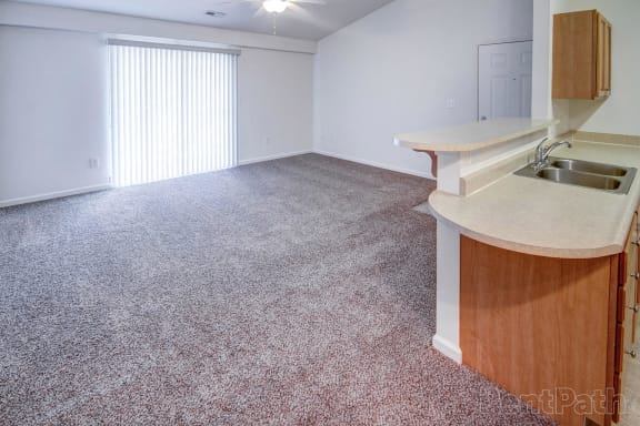 Spacious Bedroom with Carpet at Hawthorne Properties, Lafayette, Indiana