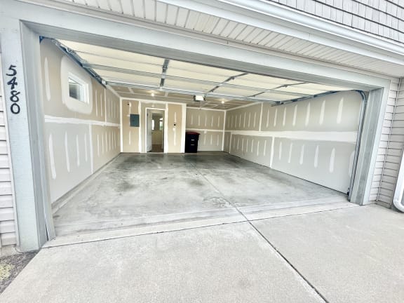 the garage at Hawthorne Properties in Lafayette, IN 47905