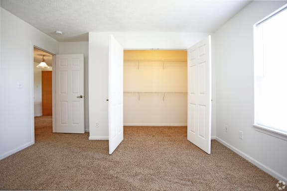 WALK IN CLOSET at Shenandoah Properties, Lafayette, IN