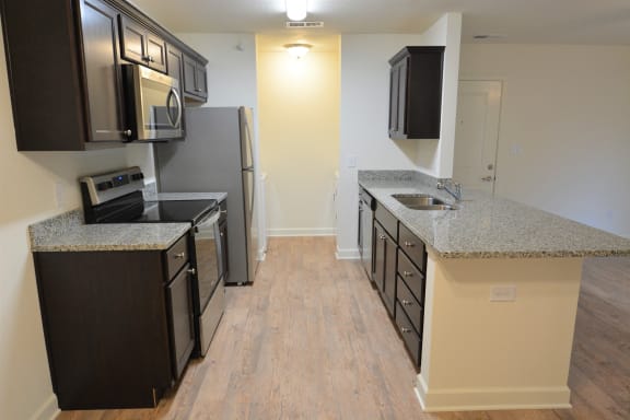 Granite Kitchen Worktops at Shenandoah Properties in Lafayette, IN 47905