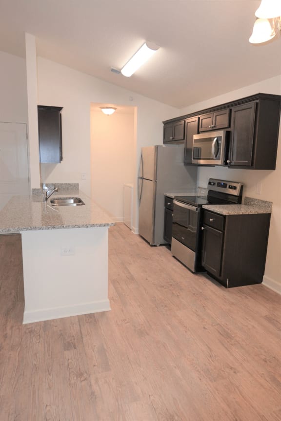 Refrigerator And Kitchen Appliances at Shenandoah Properties in Lafayette, IN 47905