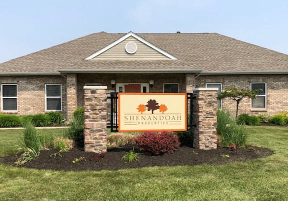 Welcoming Signage at Shenandoah Properties, Indiana, 47905