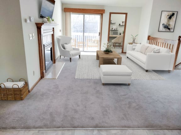 Deer Creek Run Living Room
