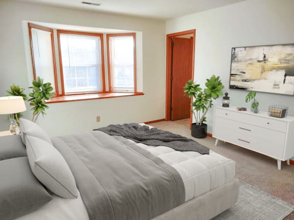 Deer Creek Run Master Bedroom Bay Window