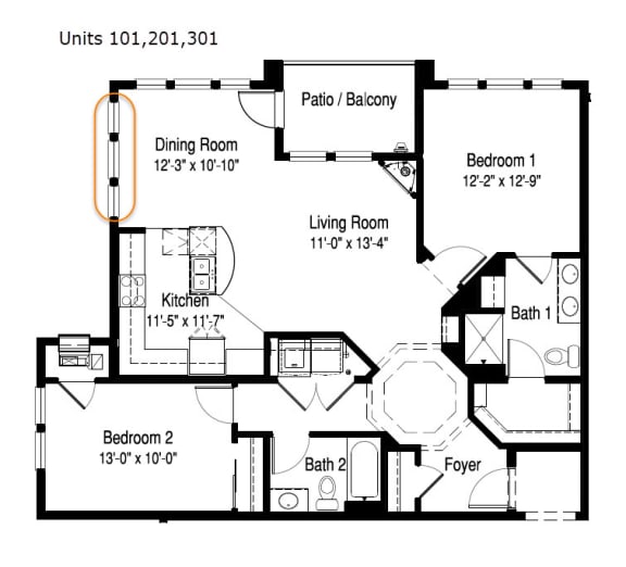 Artisan_2x2L-2D FloorPlan