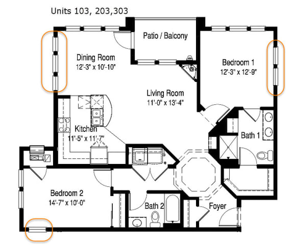 Artisan_2x2L-2D FloorPlan