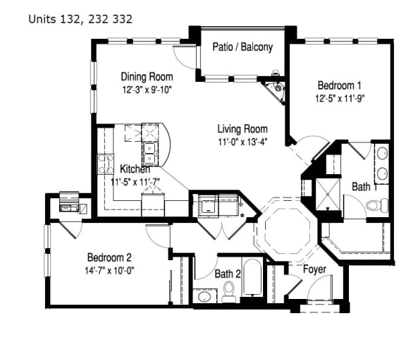 Artisan_2x2L-2D FloorPlan