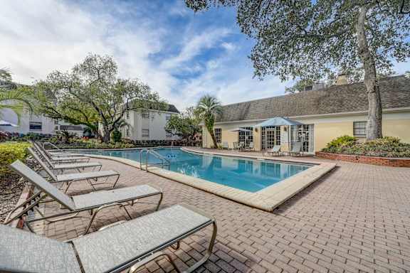 Pool With Lounge Chairs
