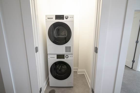 Washer Dryer In Unit at The Annex Apartment, Buffalo, NY, 14222
